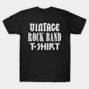 Vintage Generic Rock Band T-Shirt